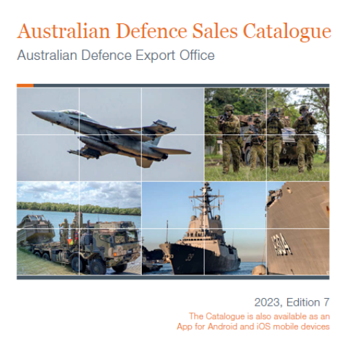 Australian Defence Sales Catelogue Released
