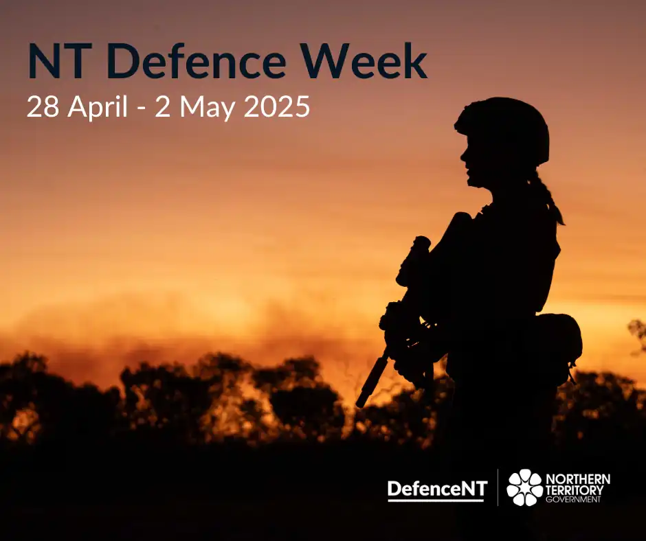 NT Defence week 2025 sunset