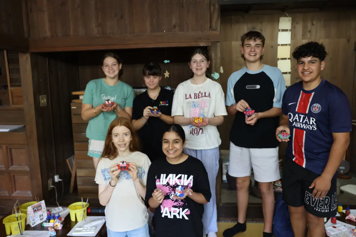 Shikkui Shisa colouring experience. 21/6/26