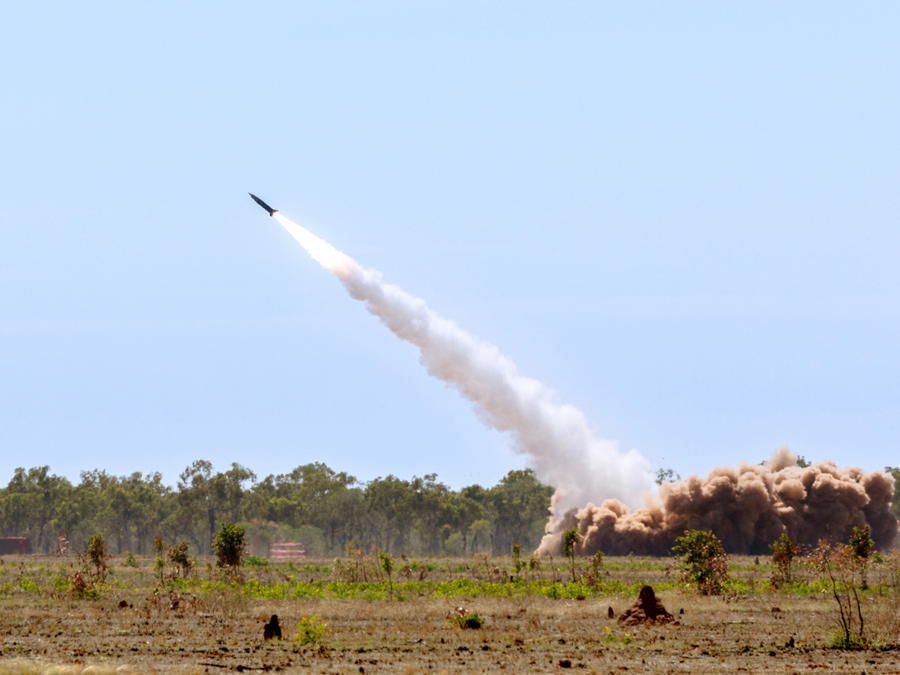 Army missile system on target in first firing