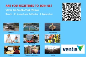 Ventia Subcontractor Forums &ndash; Katherine and Darwin
