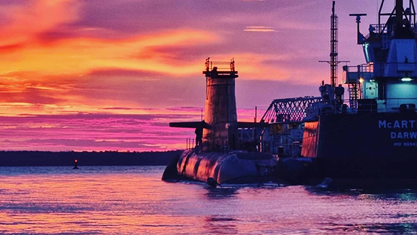 Collins submarine Darwin