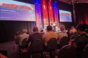 Audience at the AEDF